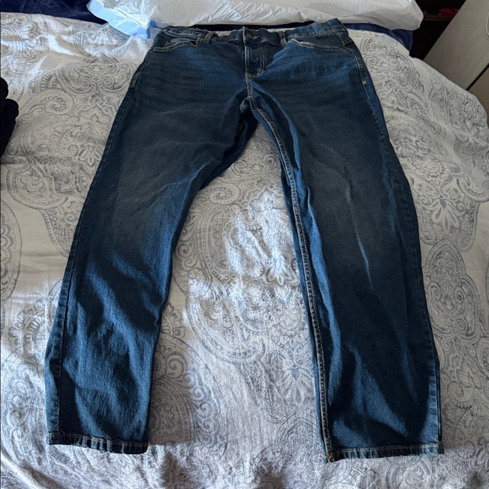 Kids Straight Fit Jeans - Dark Blue